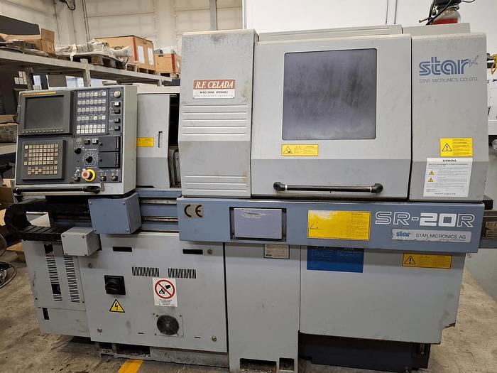 Tour cnc à poupée mobile STAR SR 20 R d'occasion
