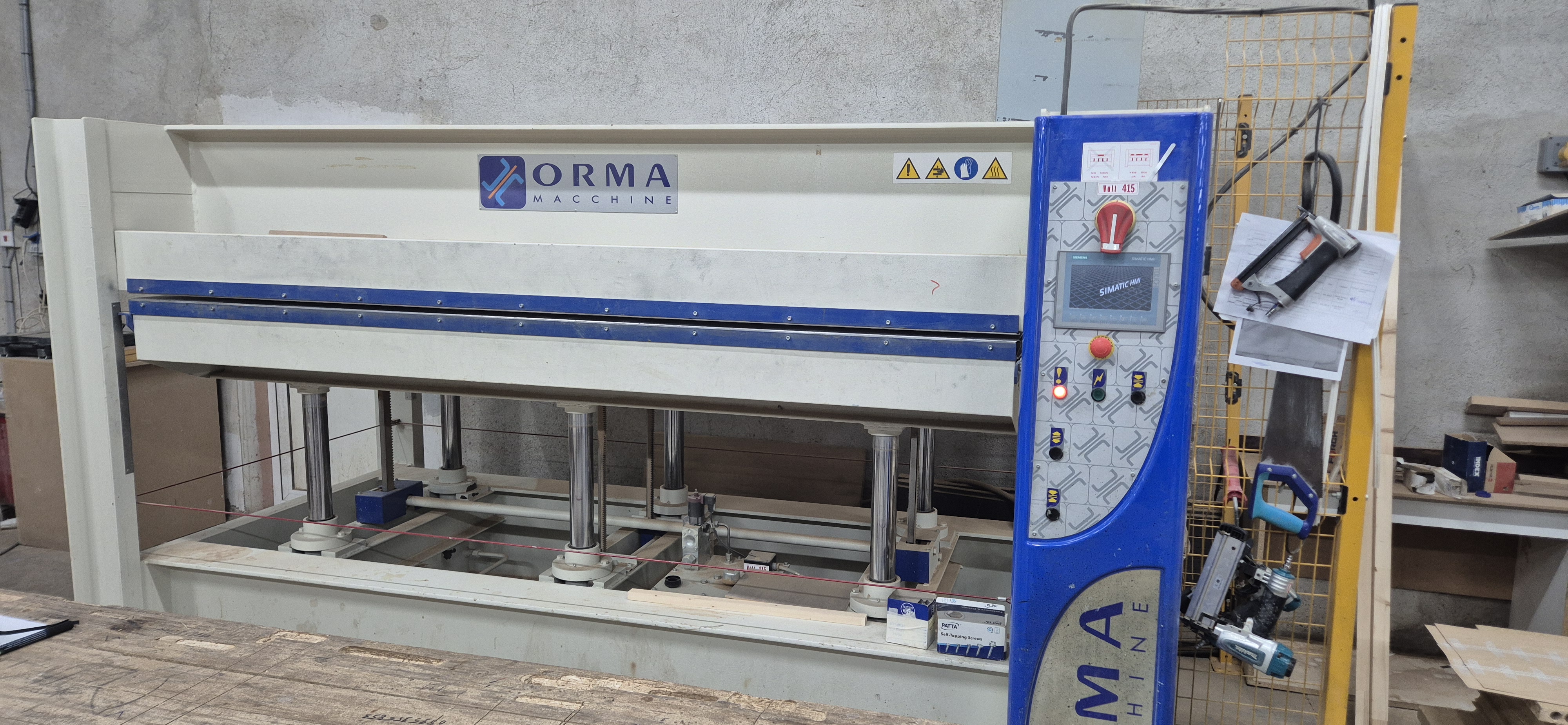 Presse à bois ORMA NPC/DIGIT 6/90 AS-BO