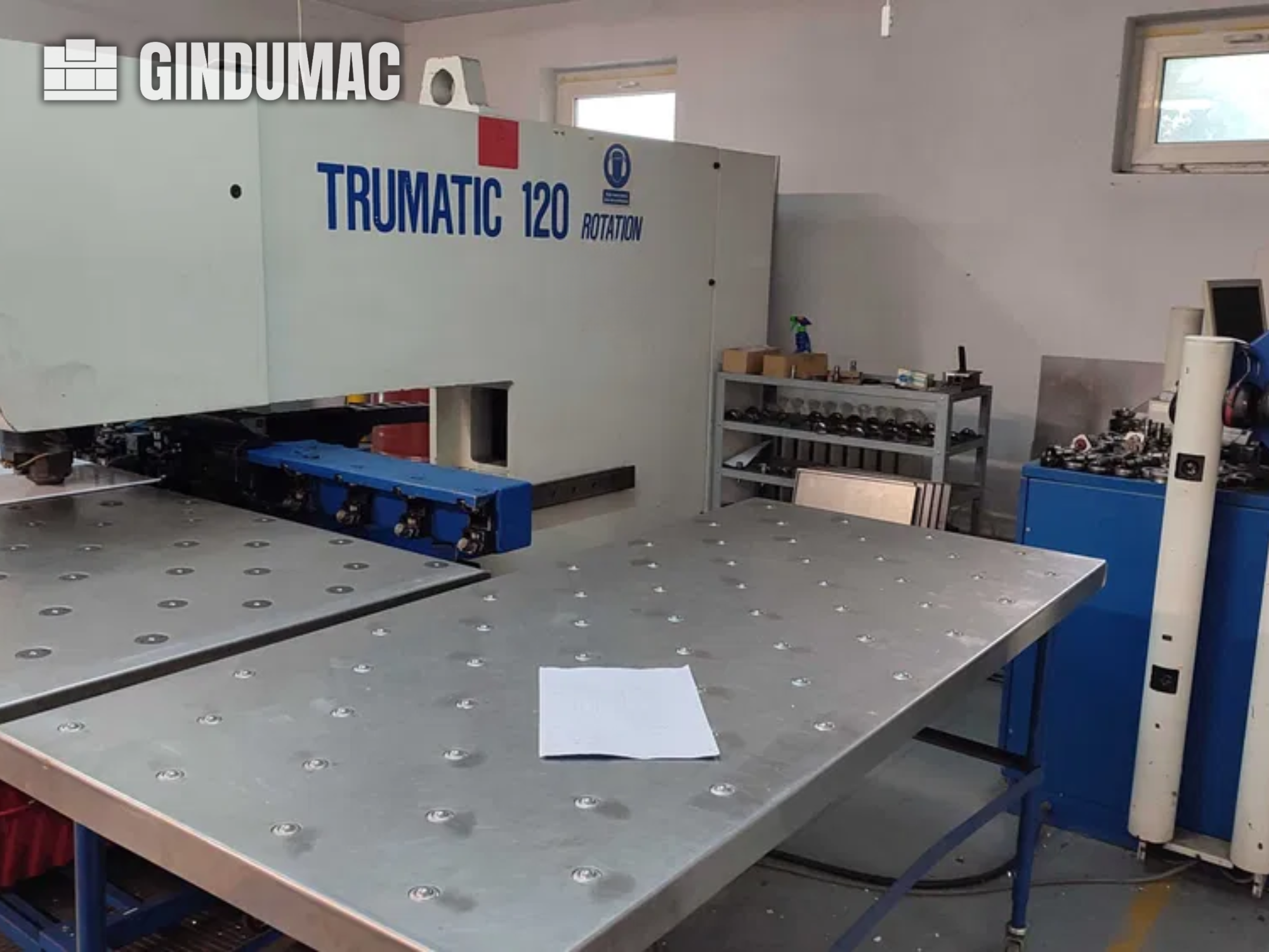 Poinçonneuse à cnc TRUMPF TRUMATIC 120R