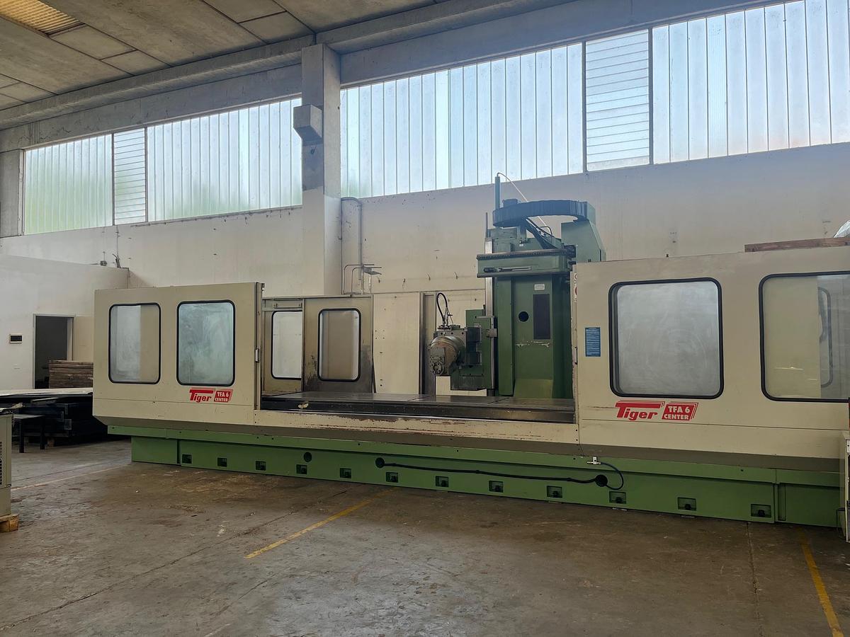 Fraiseuse cnc à banc fixe TIGER TFA 6