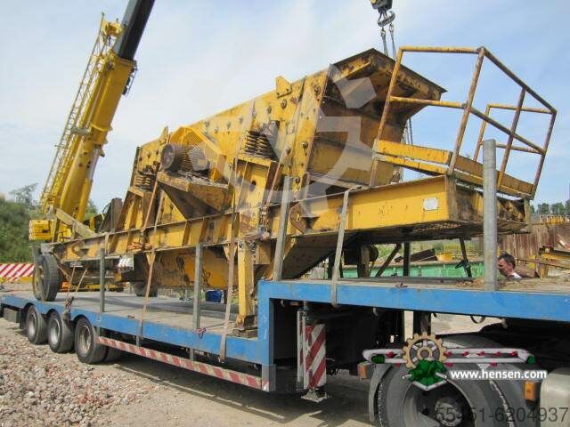 Mobile Circular Vibrating Screen Parker T/D Rapid 1,5 x 4