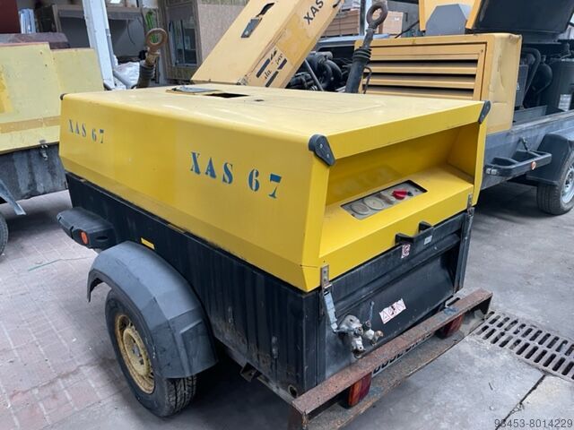Mobile compressor Atlas Copco XAS 67