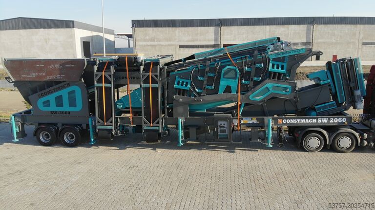 Sand washing plant / gravel washer Constmach Sand Washing Plant Mobile Sand Screening & Washing Plant