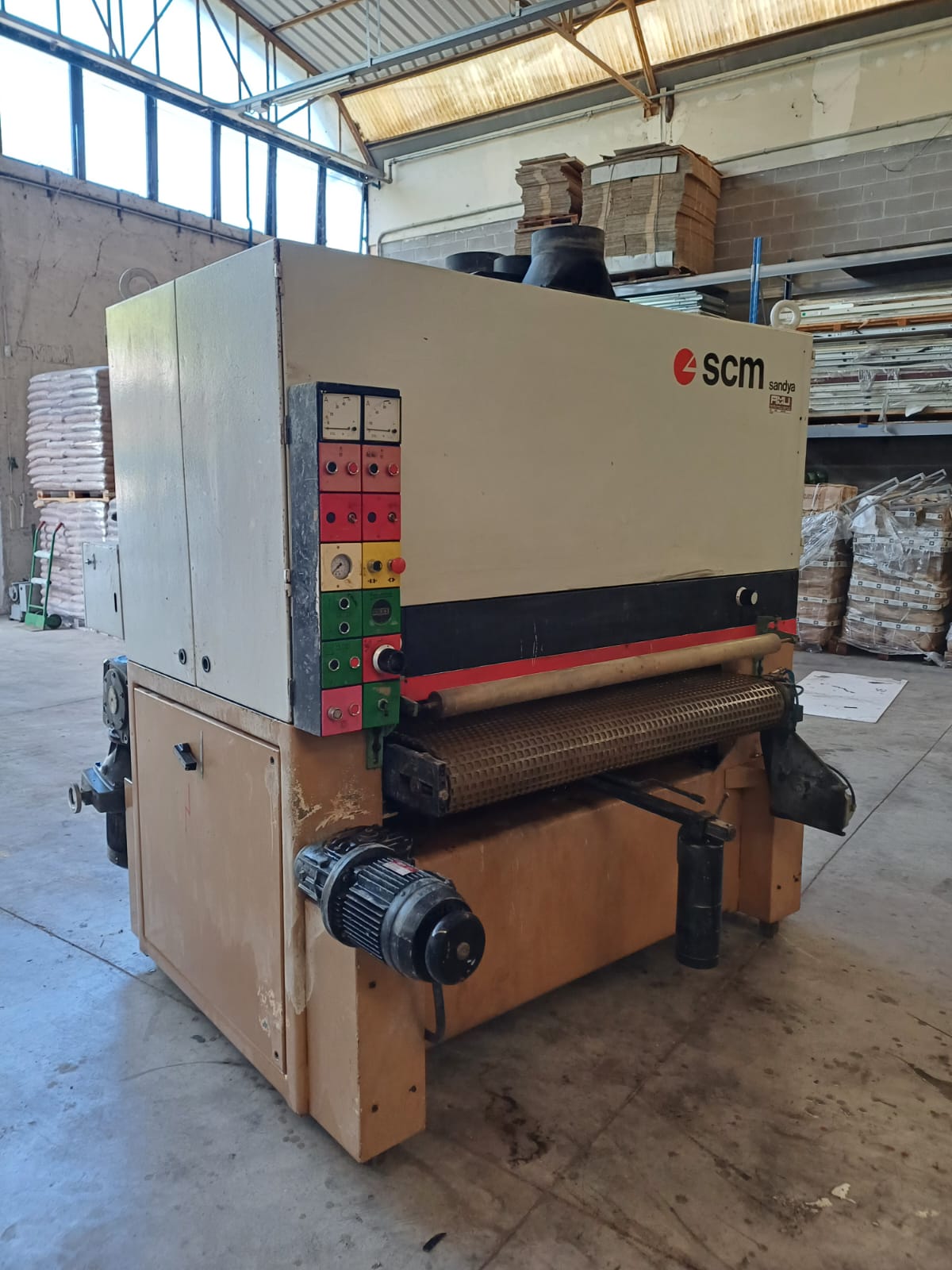 Ponceuse calibreuse large bande SCM 110cm
