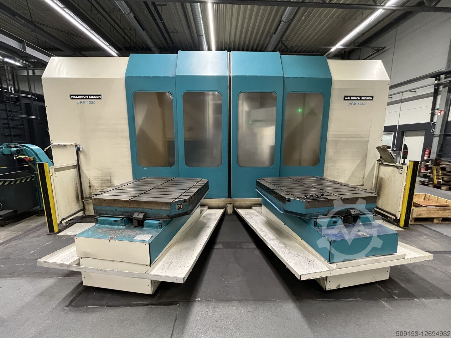 Horizontal machining center WaldrichSiegen µPM 1250