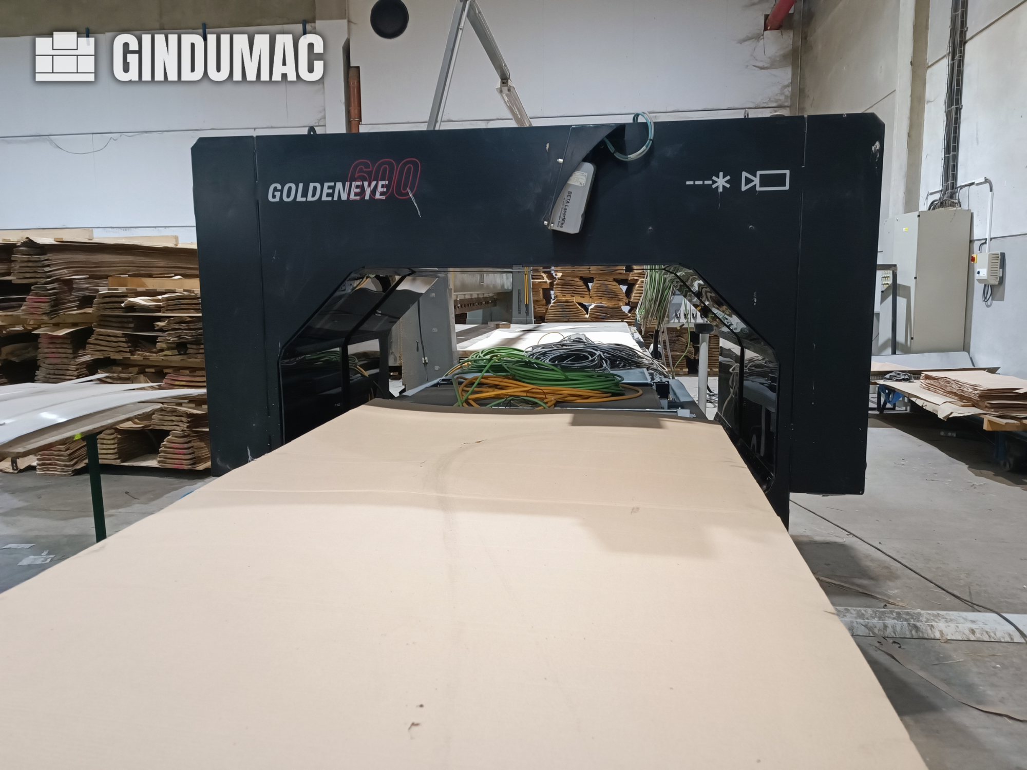 Système industriel de numérisation et d'inspection de la qualité du bois MICROTEC GOLDENEYE GLD 600 DSC