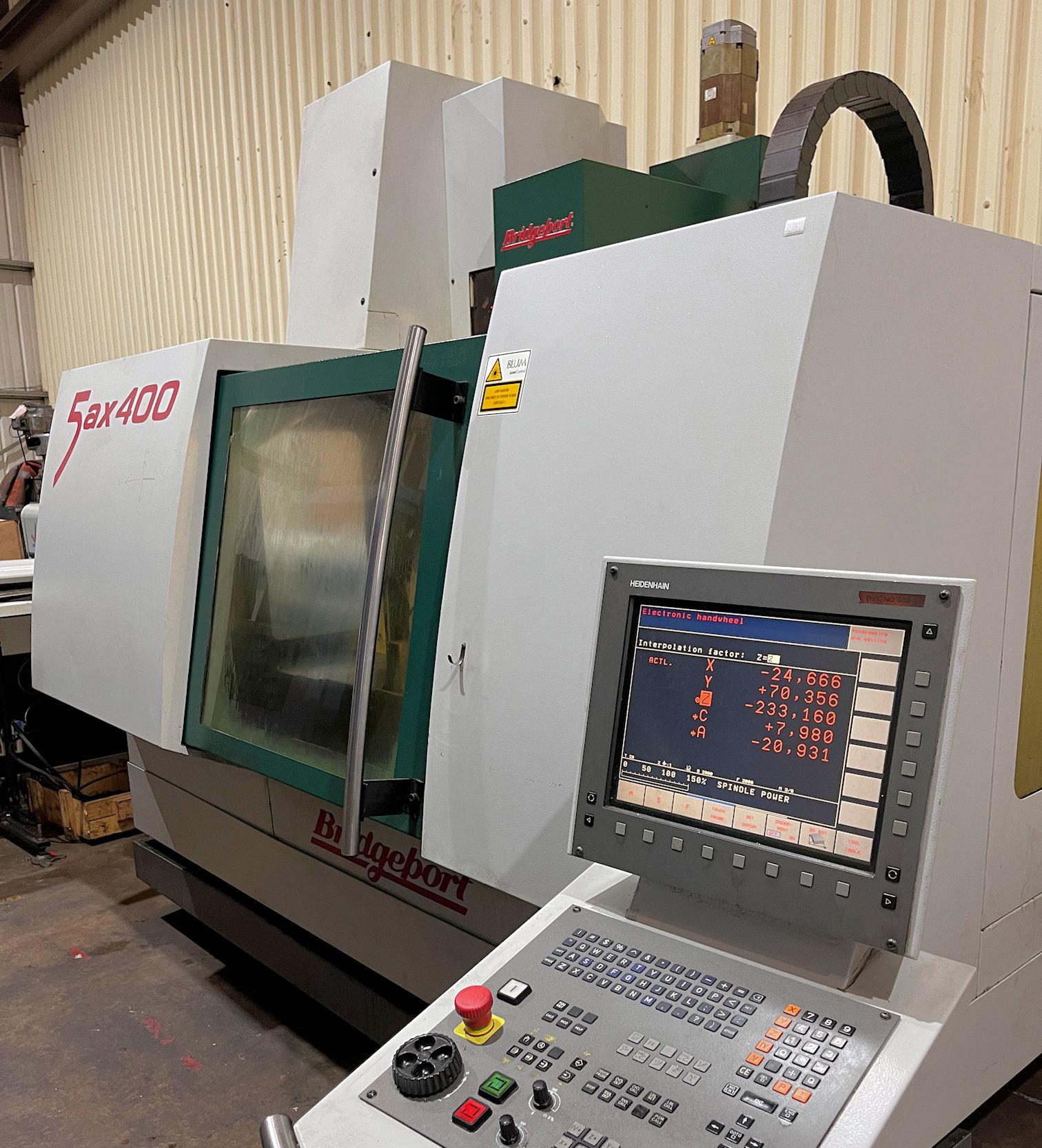Centre d'usinage 5 axes Bridgeport 5AX 400