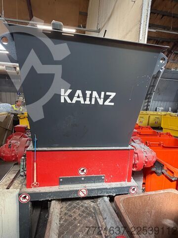 Two shaft shredder, only 40 working hour KAINZ KS 1000/2