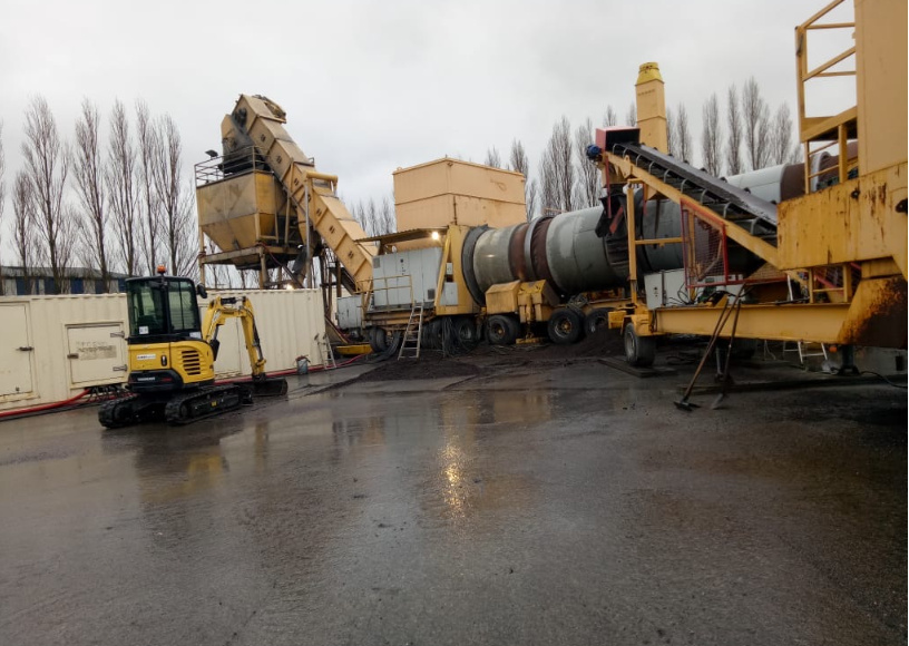 Station complète de production d'enrobés ASTEC 400 t/h - ASTEC SIX PACK Hot deal