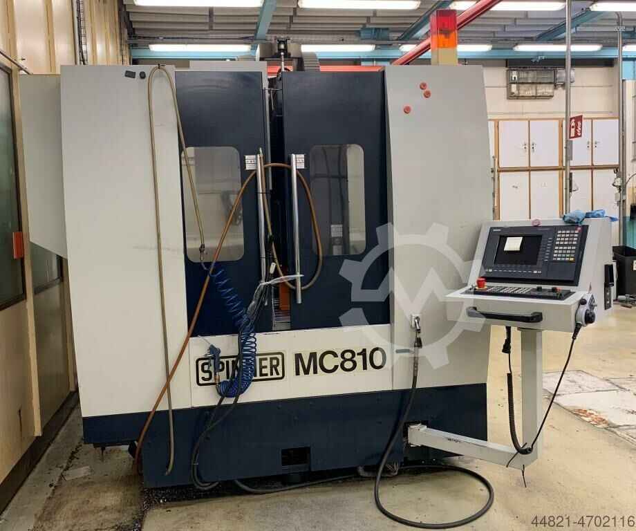 Vertical machining center SPINNER MC810