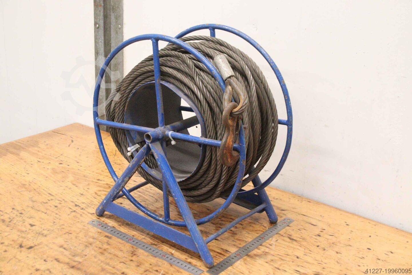 Steel cable for cable hoist 1.6 ton Stahl Ø 11 mm 20 m