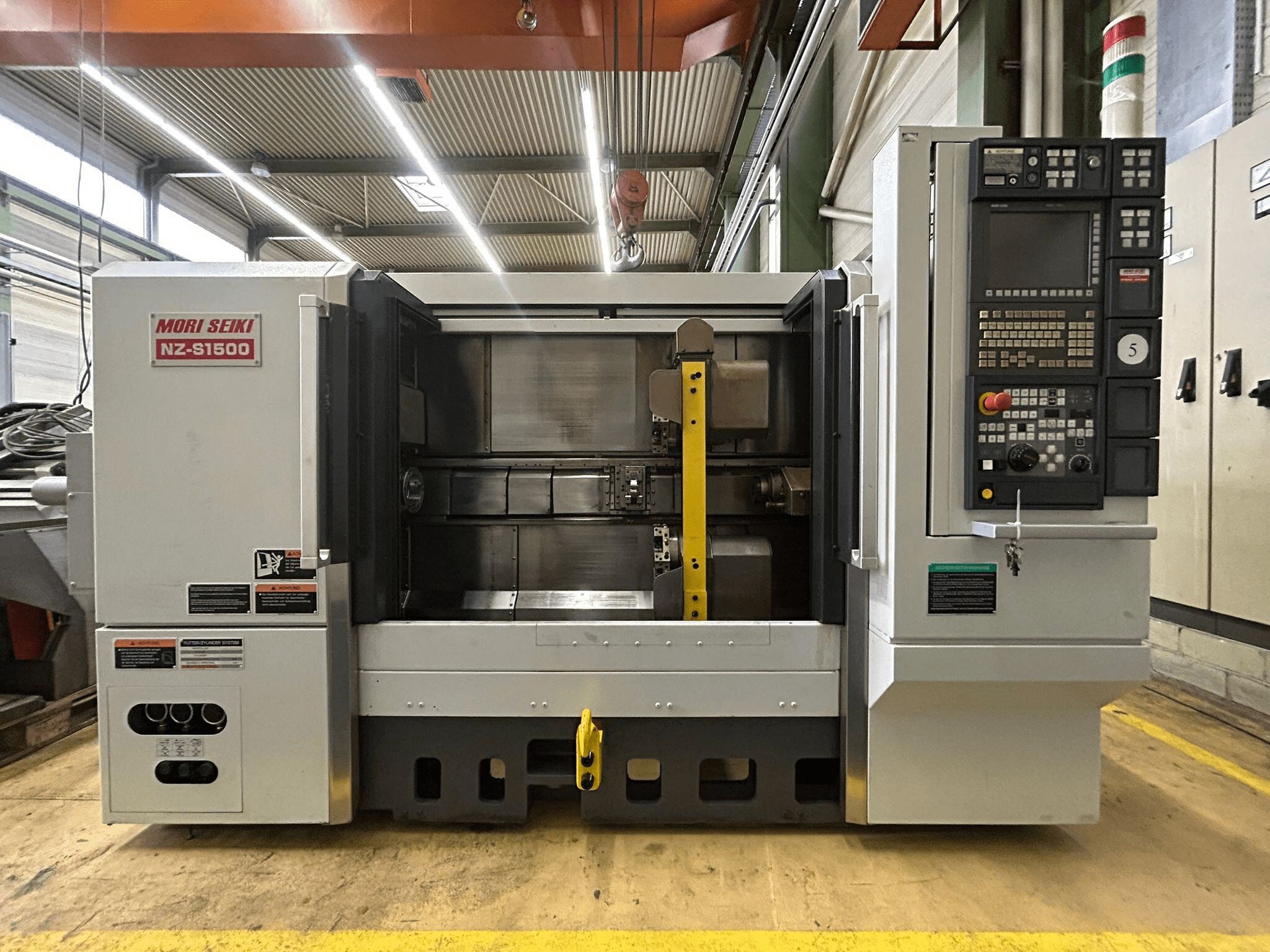 Tour CNC Mori Seiki NZ-S 1500 / 1000