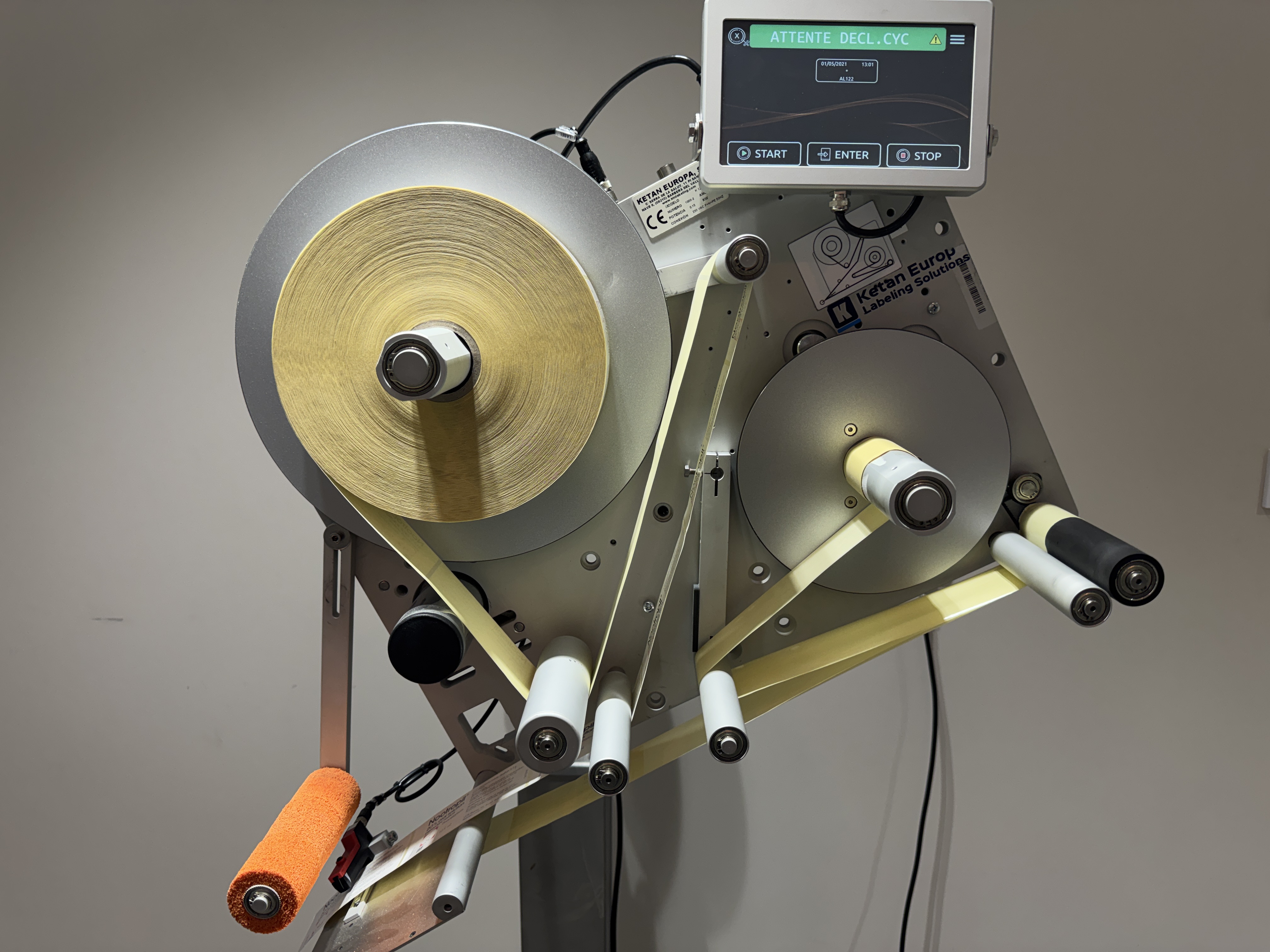 K122 Labelling system