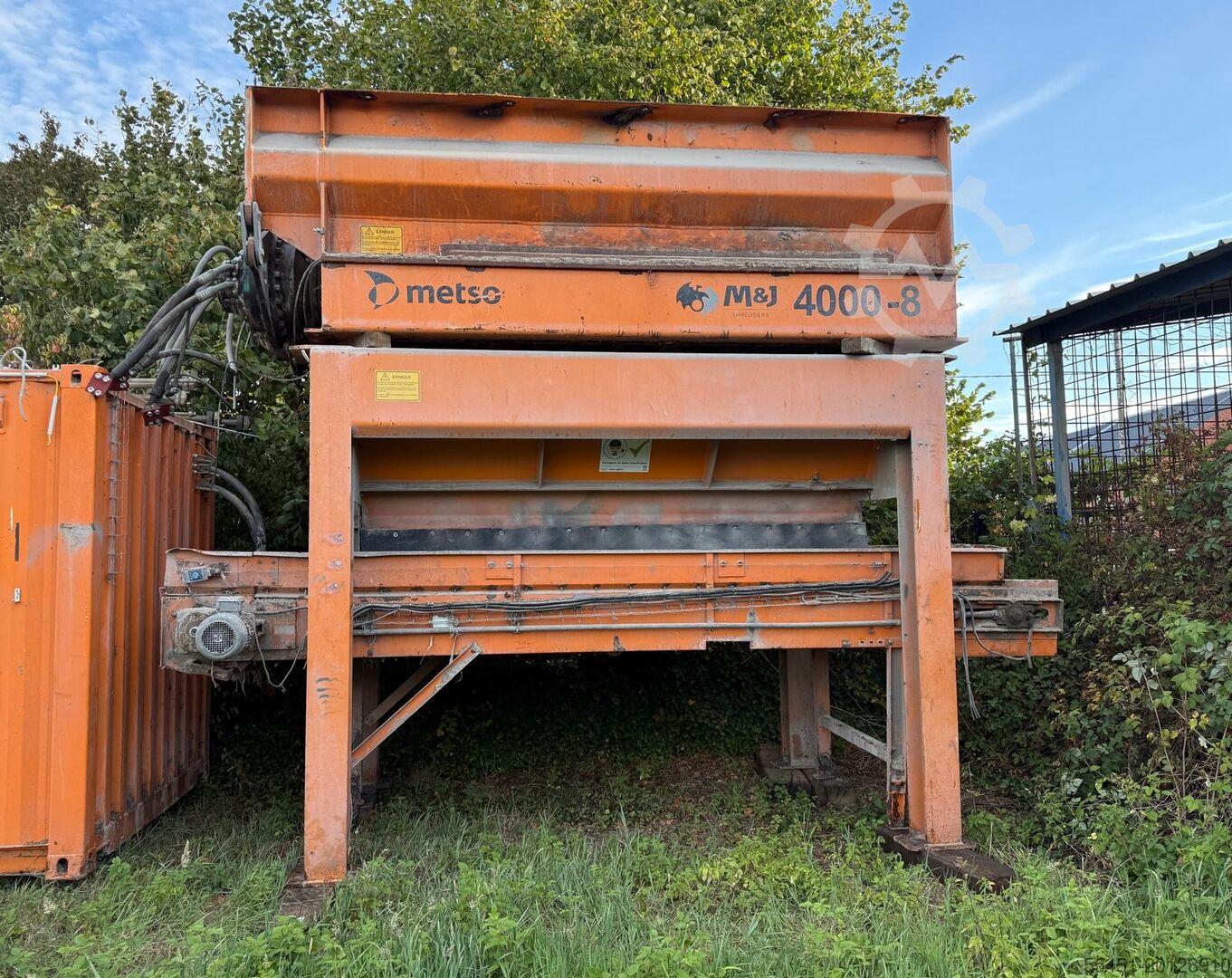 Shredder Metso M&J 4000-8