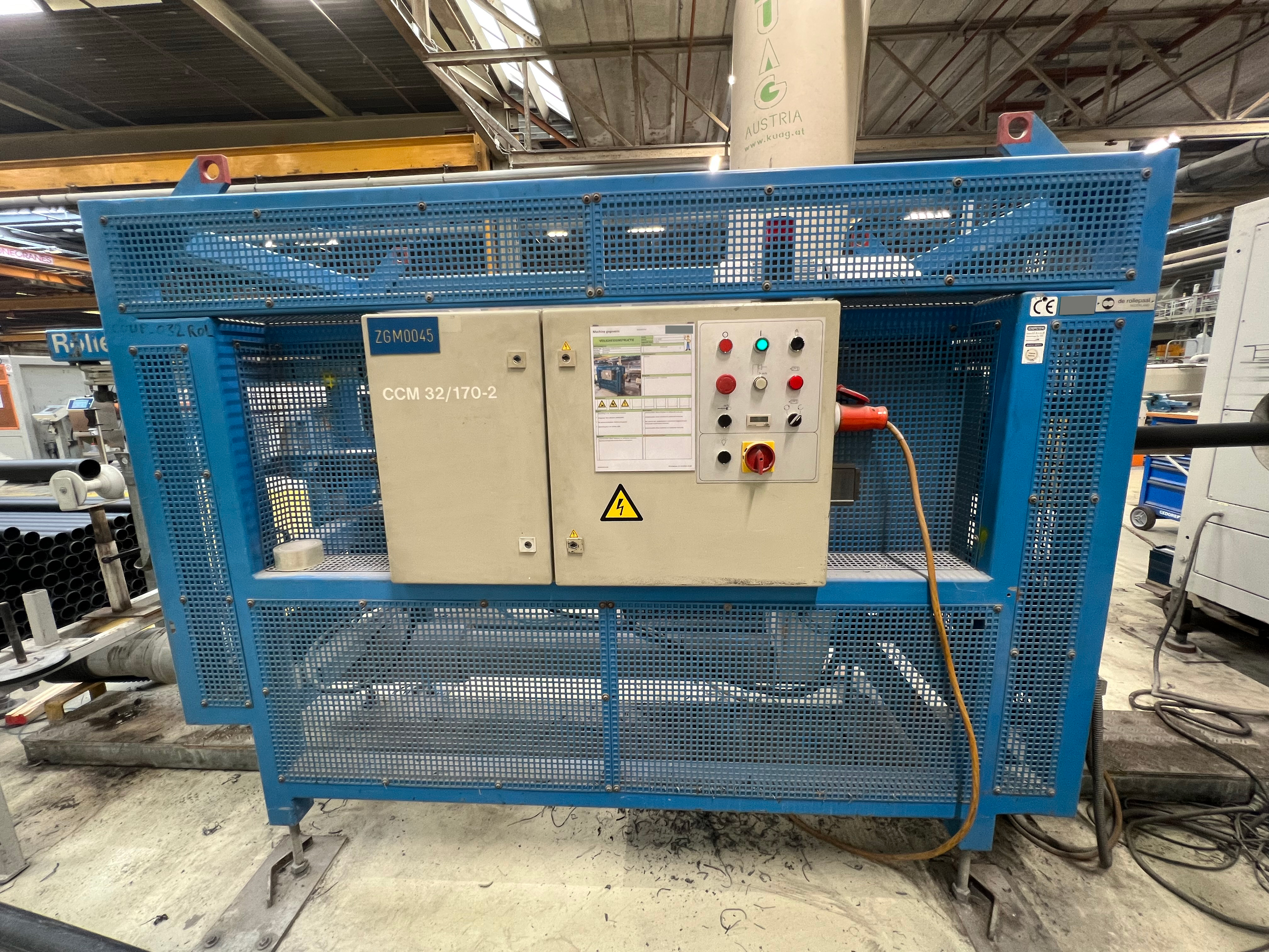 Extrudeuse monovis Krauss-Maffei Berstorff KMC 85/2