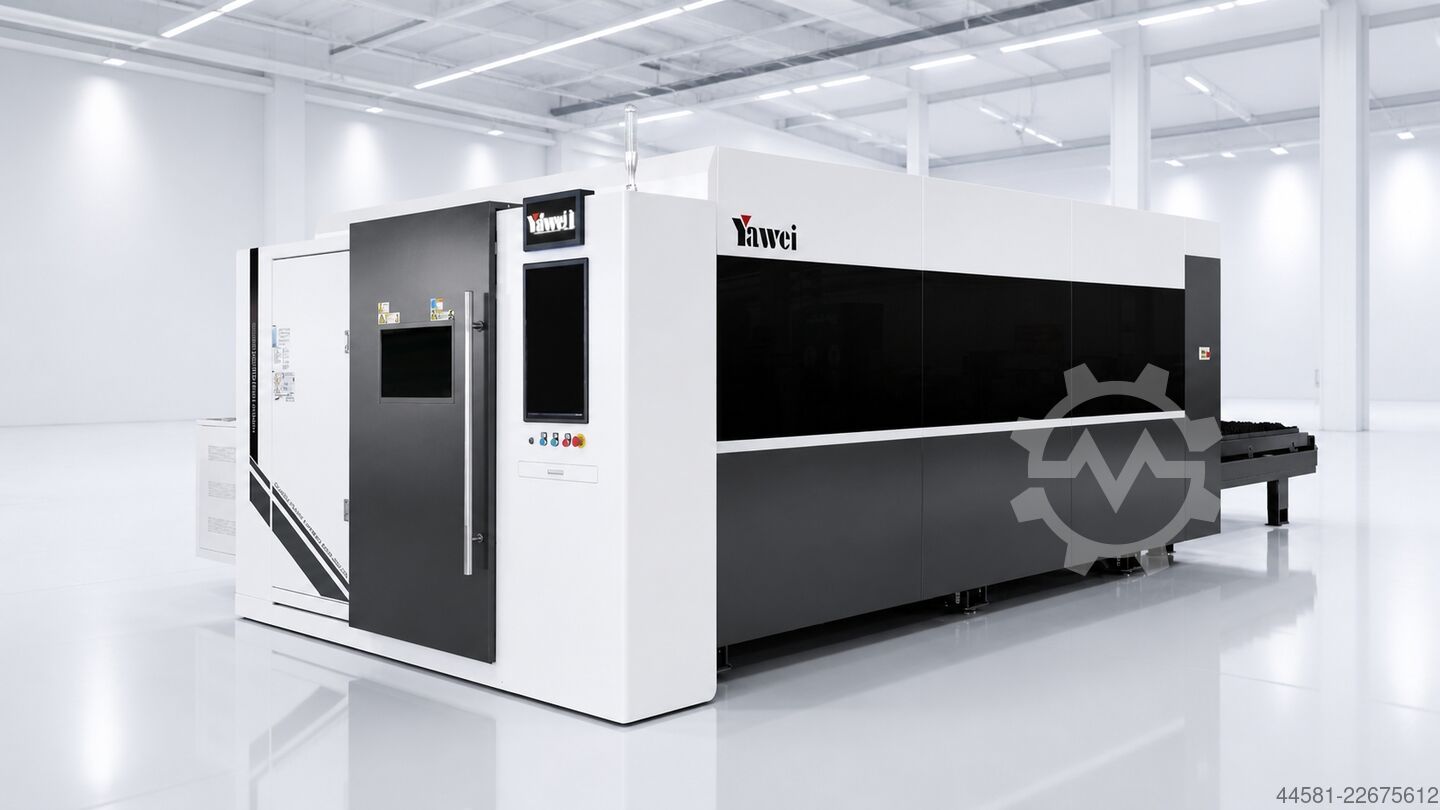 Fiber laser cutting machine YAWEI HLB 1530 6KW