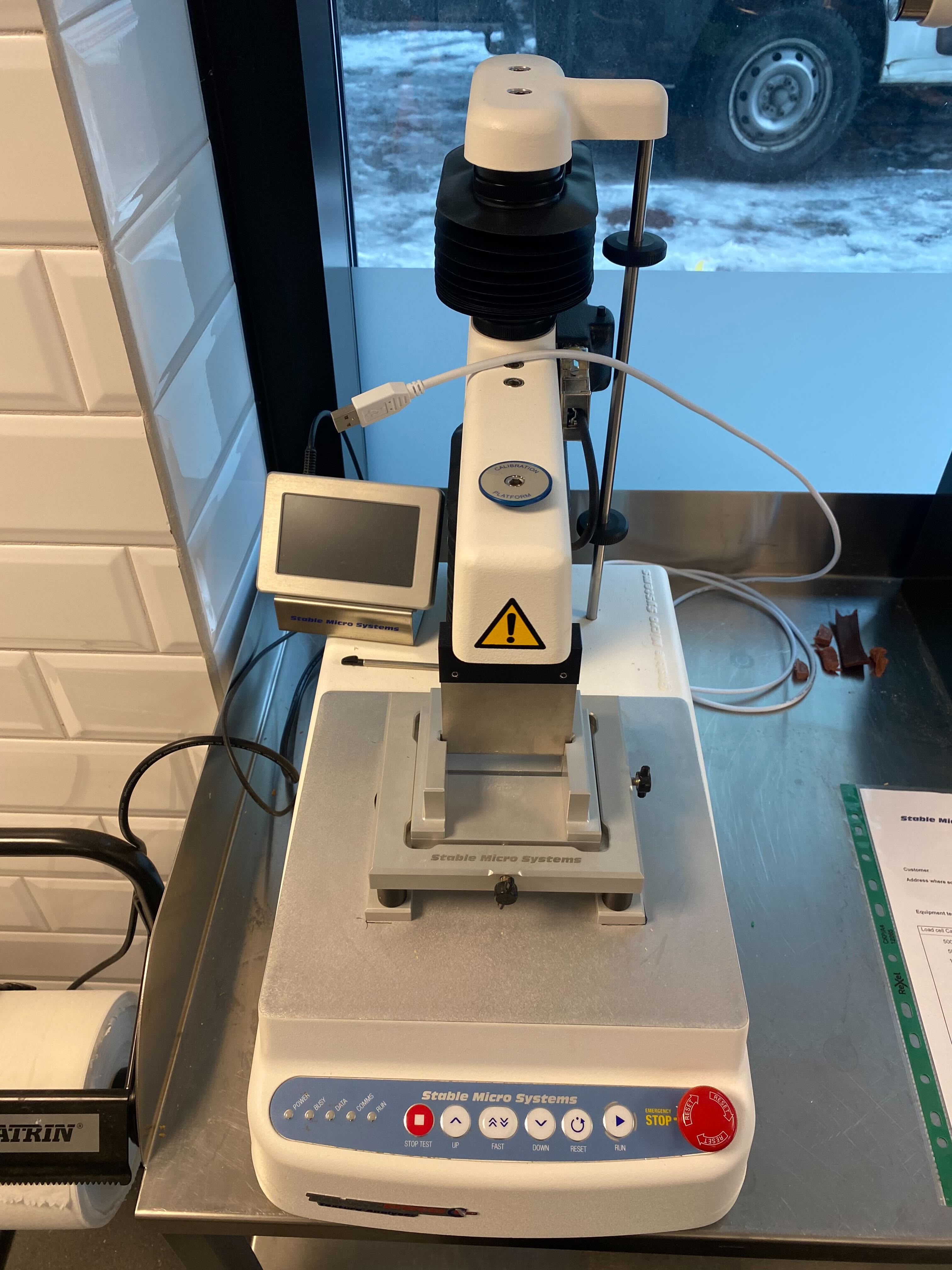 Machine de contrôle pour électronique Stable micro system TA.XTExpressC Texture Analyser Faible nombre d'heures