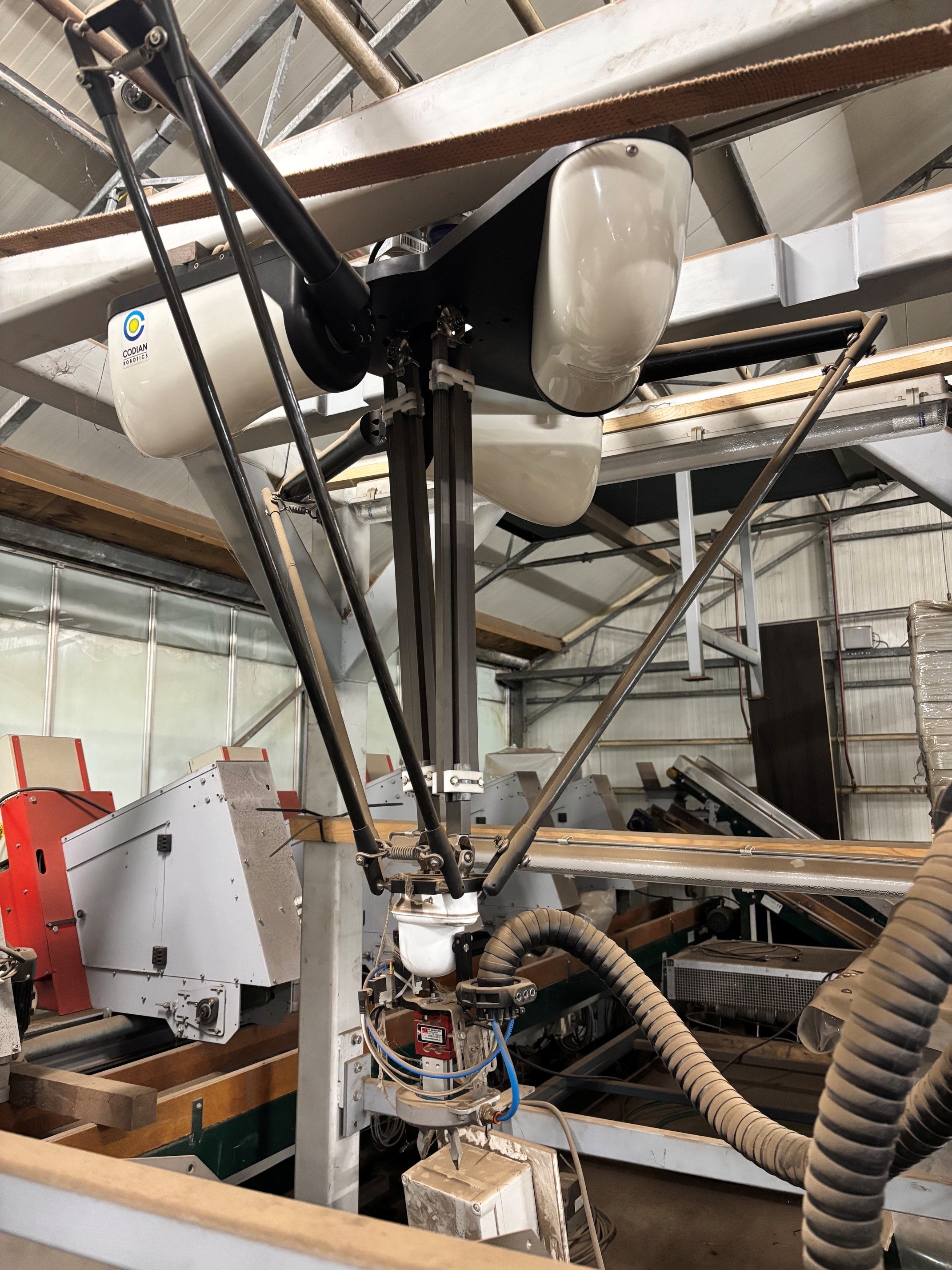 Robot industriel Codian Robotics D5-1300 Faible nombre d'heures