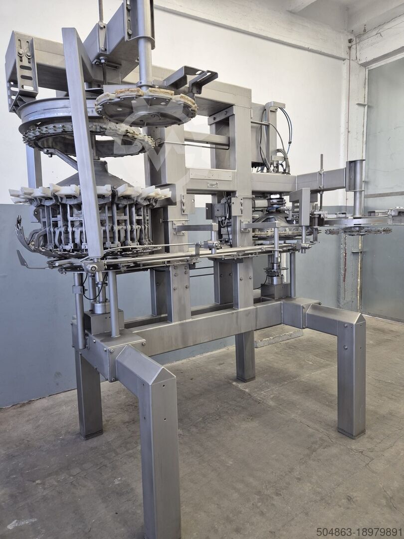 Meat processing machine Marel Stork Automatic transfer system TREC NT hanger