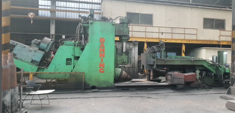 SMS BANNING H155/V105 – Ø3,000 RING MILL 3,000 Machine à Laminer les Anneaux Hot deal