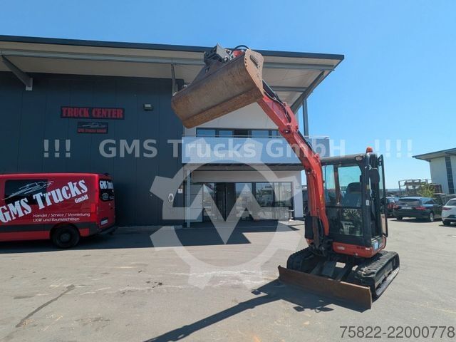 Mini excavator KUBOTA U 27 / 2,7ton / Lehnhoff MS03 / GRL