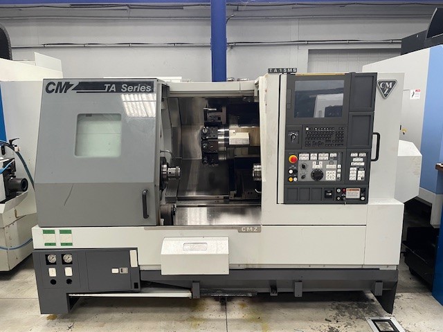 Tour CNC bi-broches CMZ TA 15 MS - 640 avec fraisage