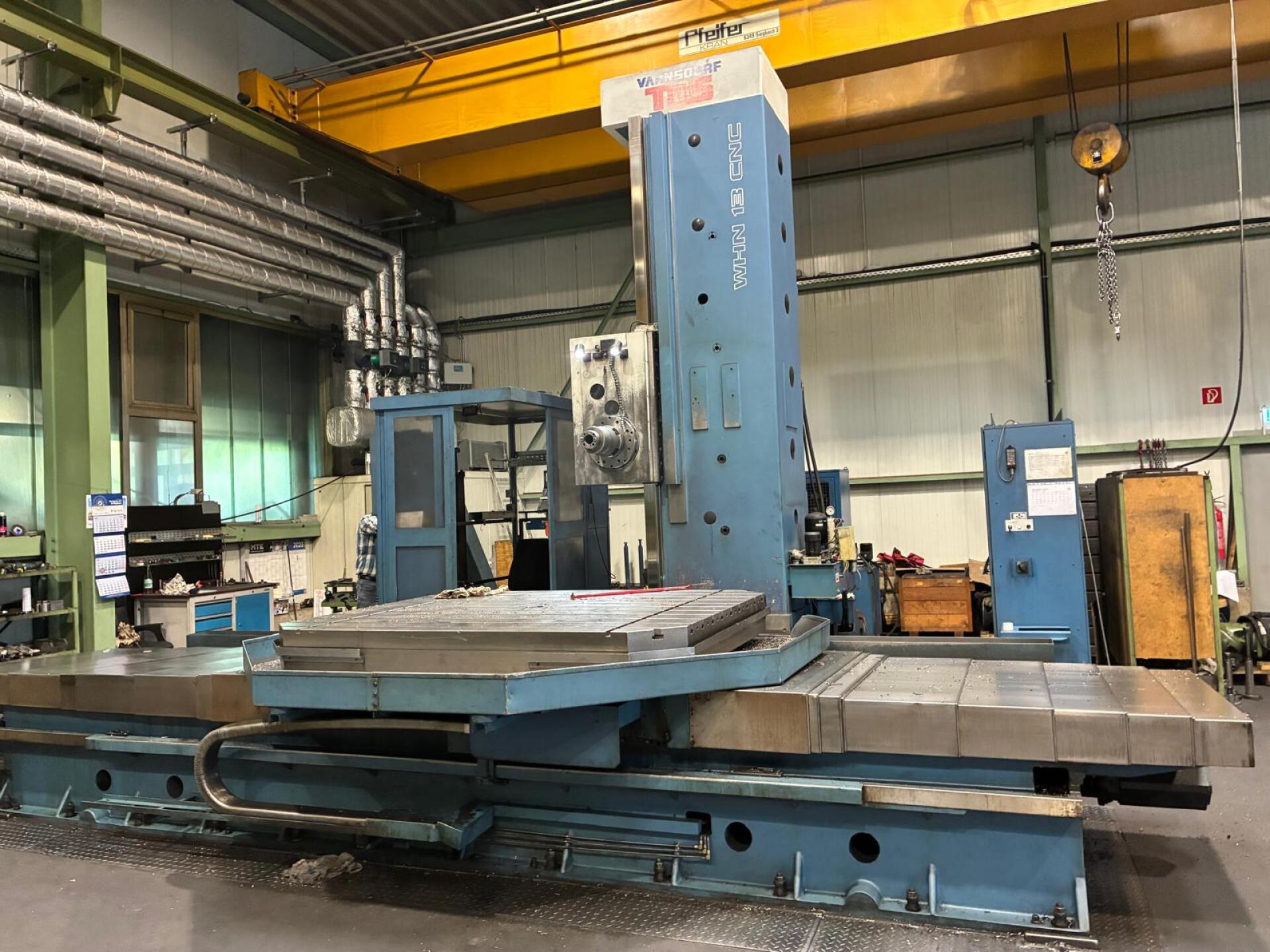 Aléseuse à montant fixe CNC TOS VARNSDORF WHN13 CNC