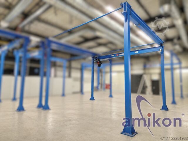Two-rail gantry electric chain hoist Vetter P300 Portalkran 1,6t Krananlage
