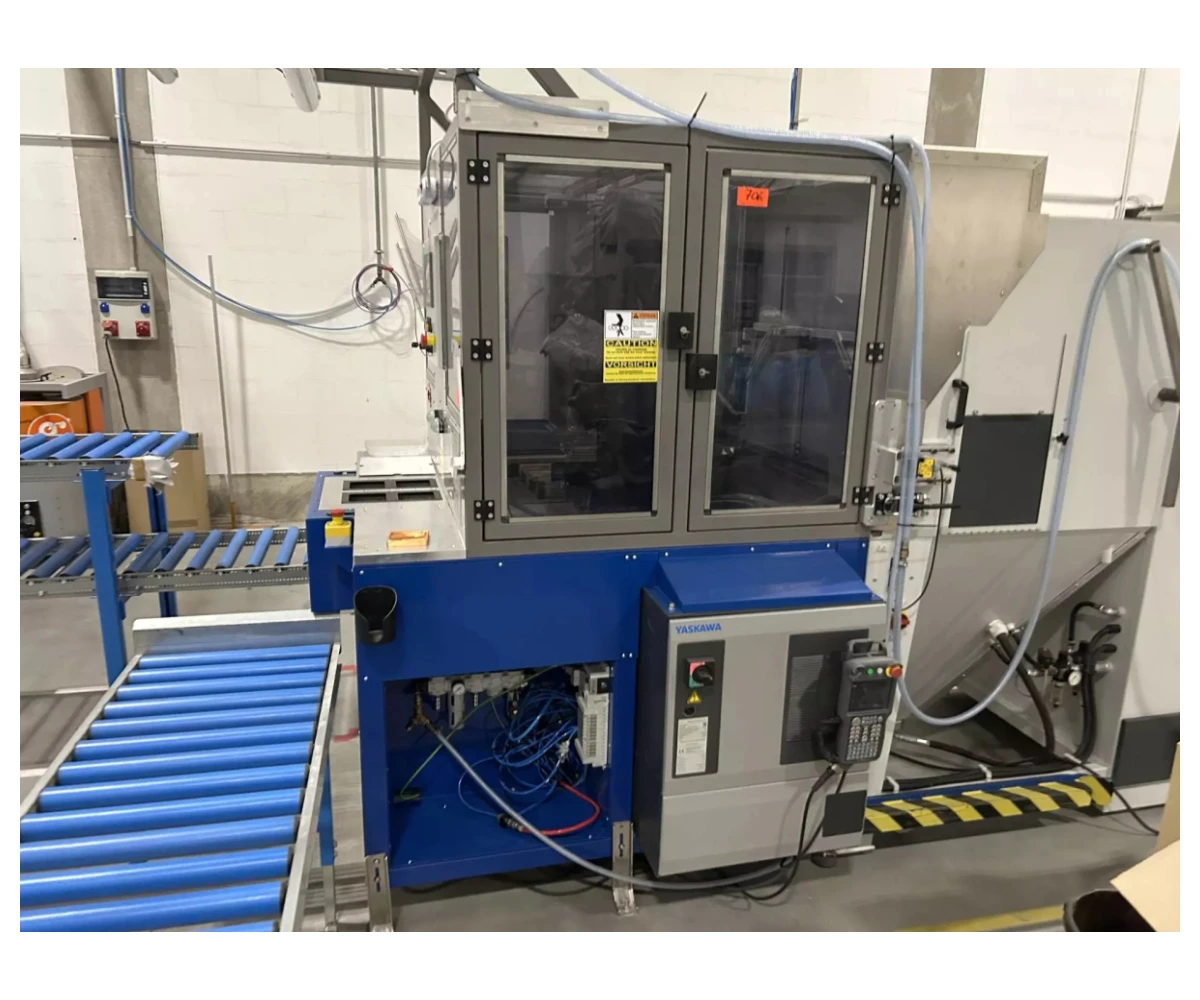 Cabine de satinage SAPI Büffel 100 avec robot YASKAWA