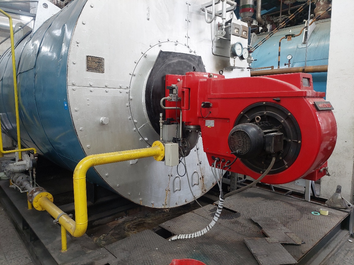 Brûleur à gaz industriel WEISHAUPT G60/2-A ZM-NR – 6,1 MW