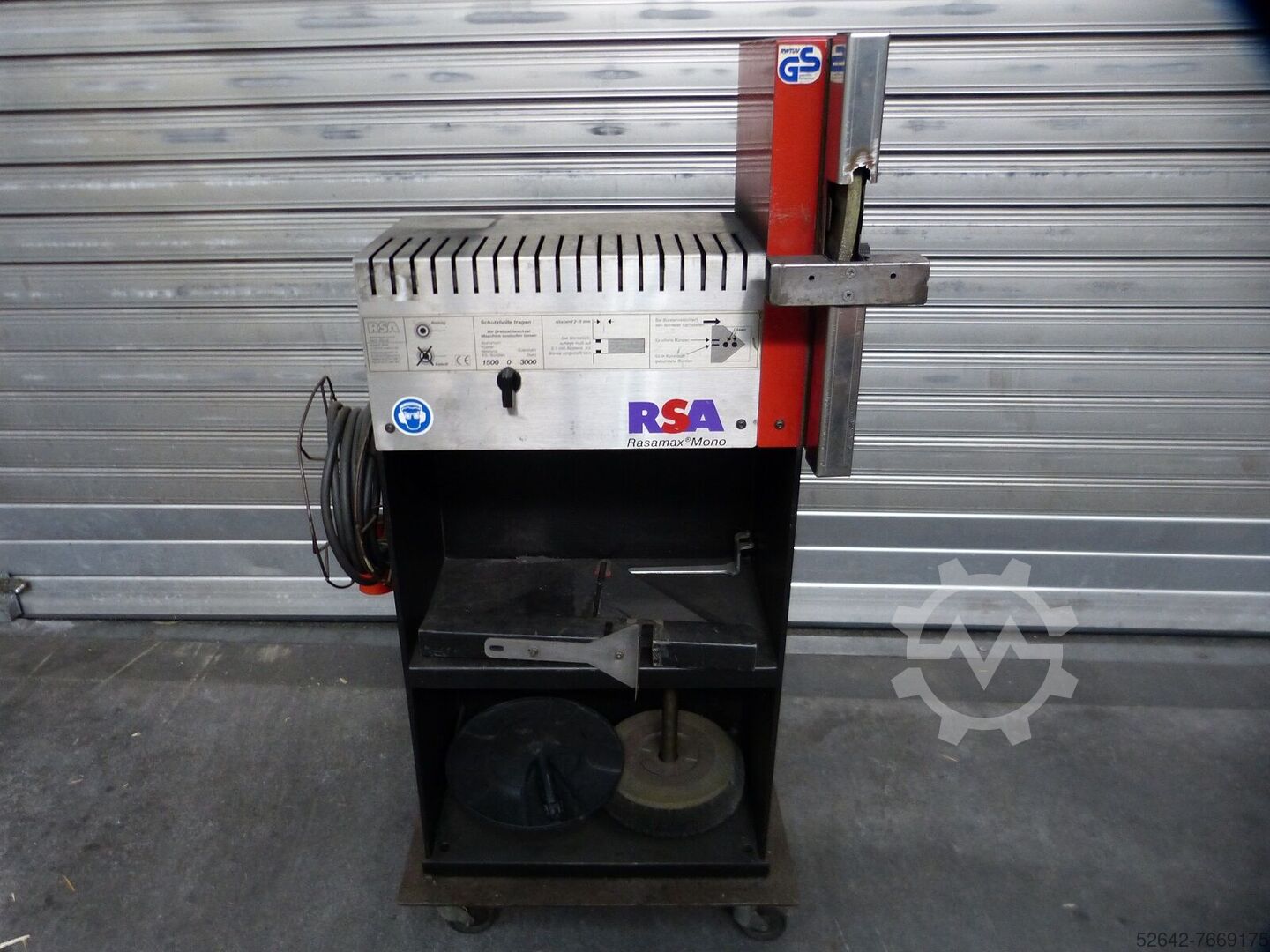 RSA brush deburring machine RSA RASAMAX MONO