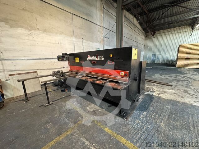 Hydraulic guillotine shear AMADA PROMECAM GPX 630