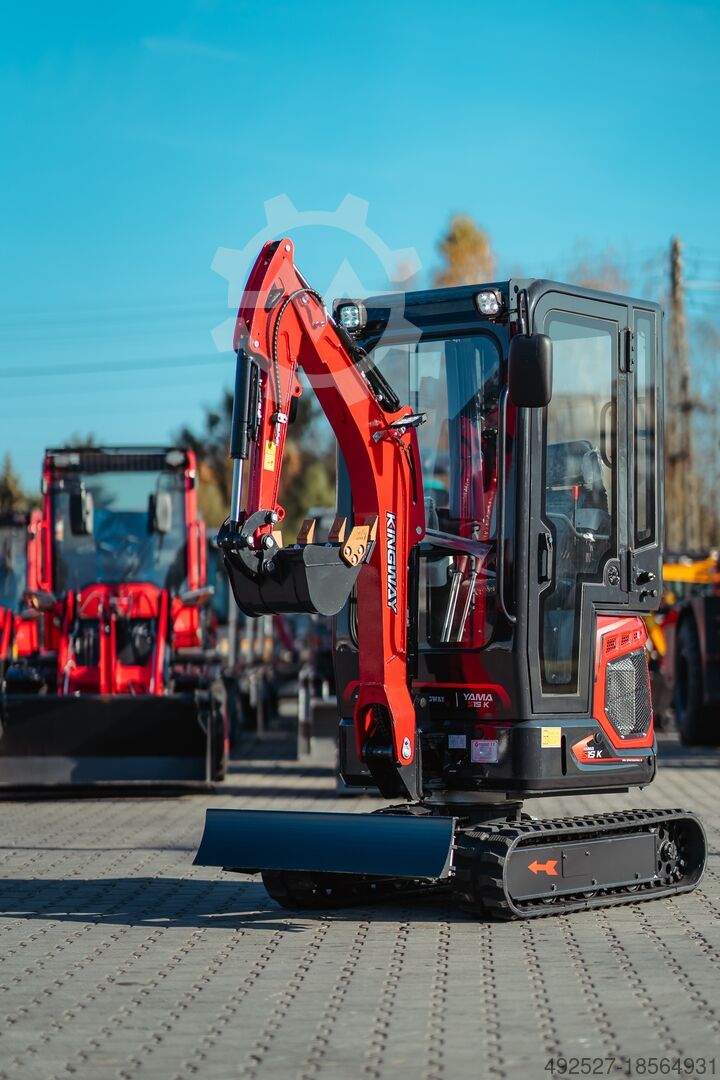 Mini excavator KINGWAY DEUTSCHLAND e. K. Minibagger JOKER knickarm