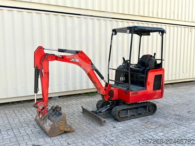 Mini excavator JCB 15C-1 / 2018 BJ / 3 x Löffel
