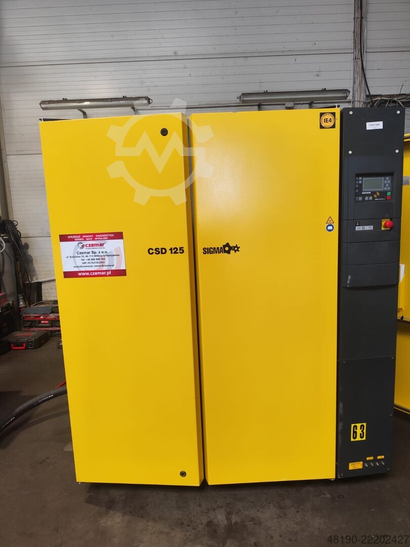 Screw compressor Kaeser CSD125
