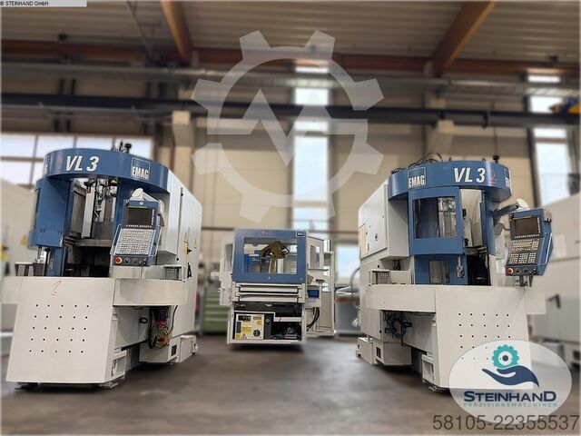 Vertical Turning Machine EMAG VL 3 + VL 3