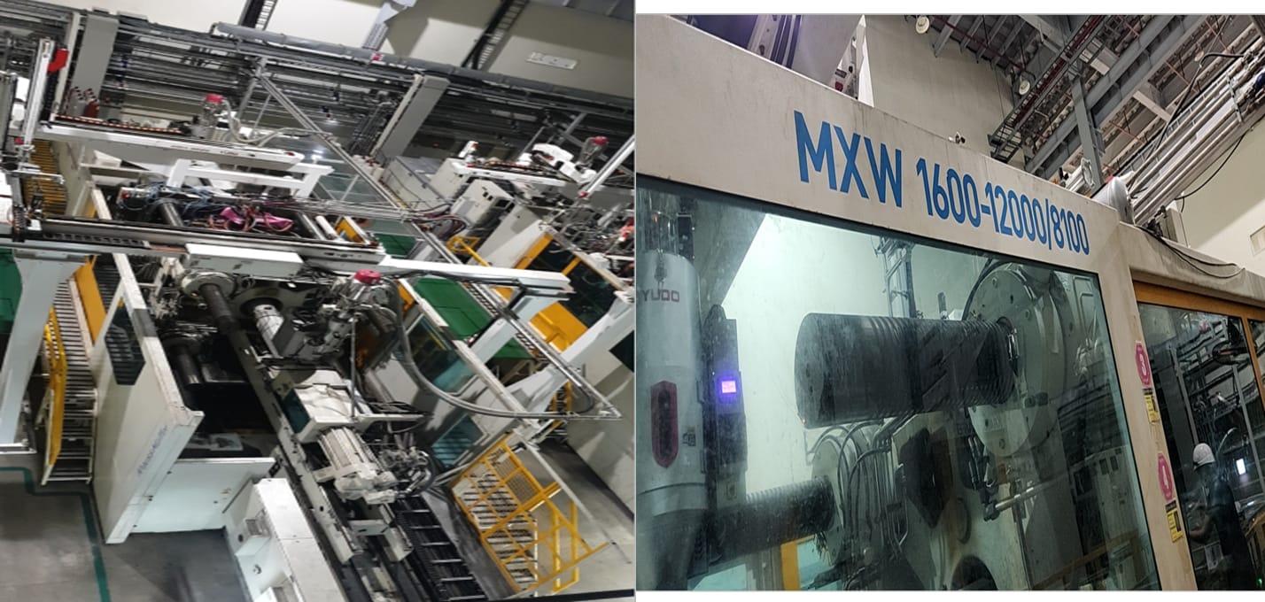 Presse à injecter Krauss Maffei 1300-6100-4300 MX W