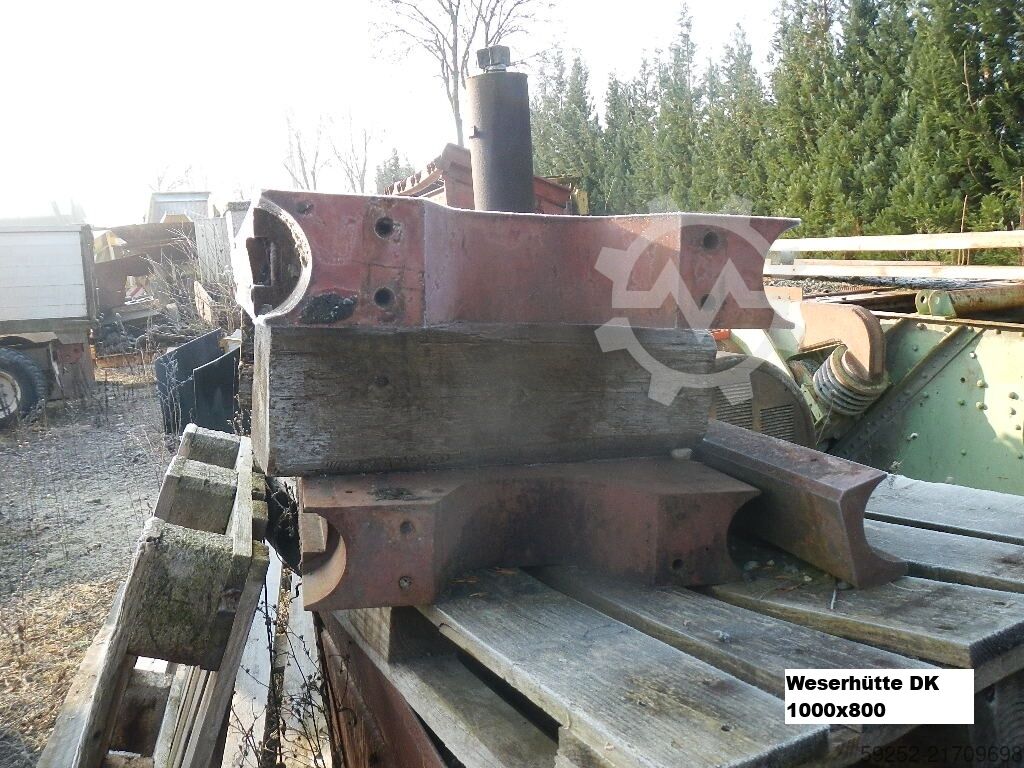 Crushing equipment Weserhütte 1000 x 800