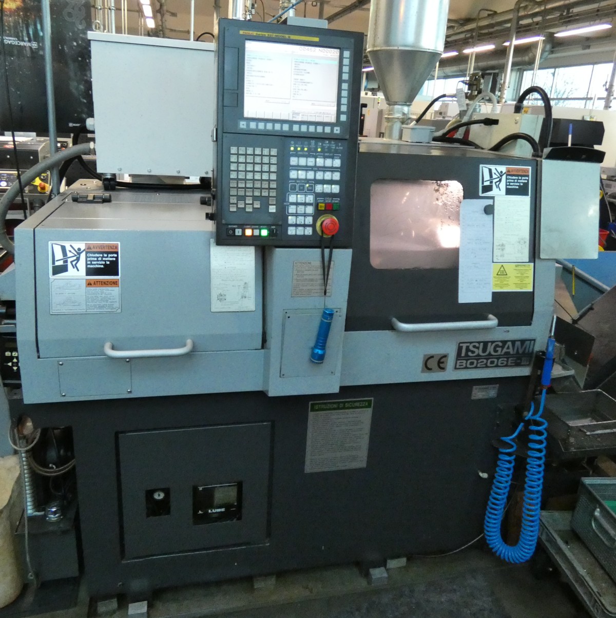Tour cnc à poupée mobile TSUGAMI BO206E III d'occasion