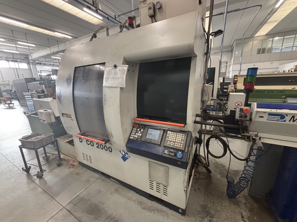 Tour cnc à poupée mobile Tornos Deco 20A d'occasion