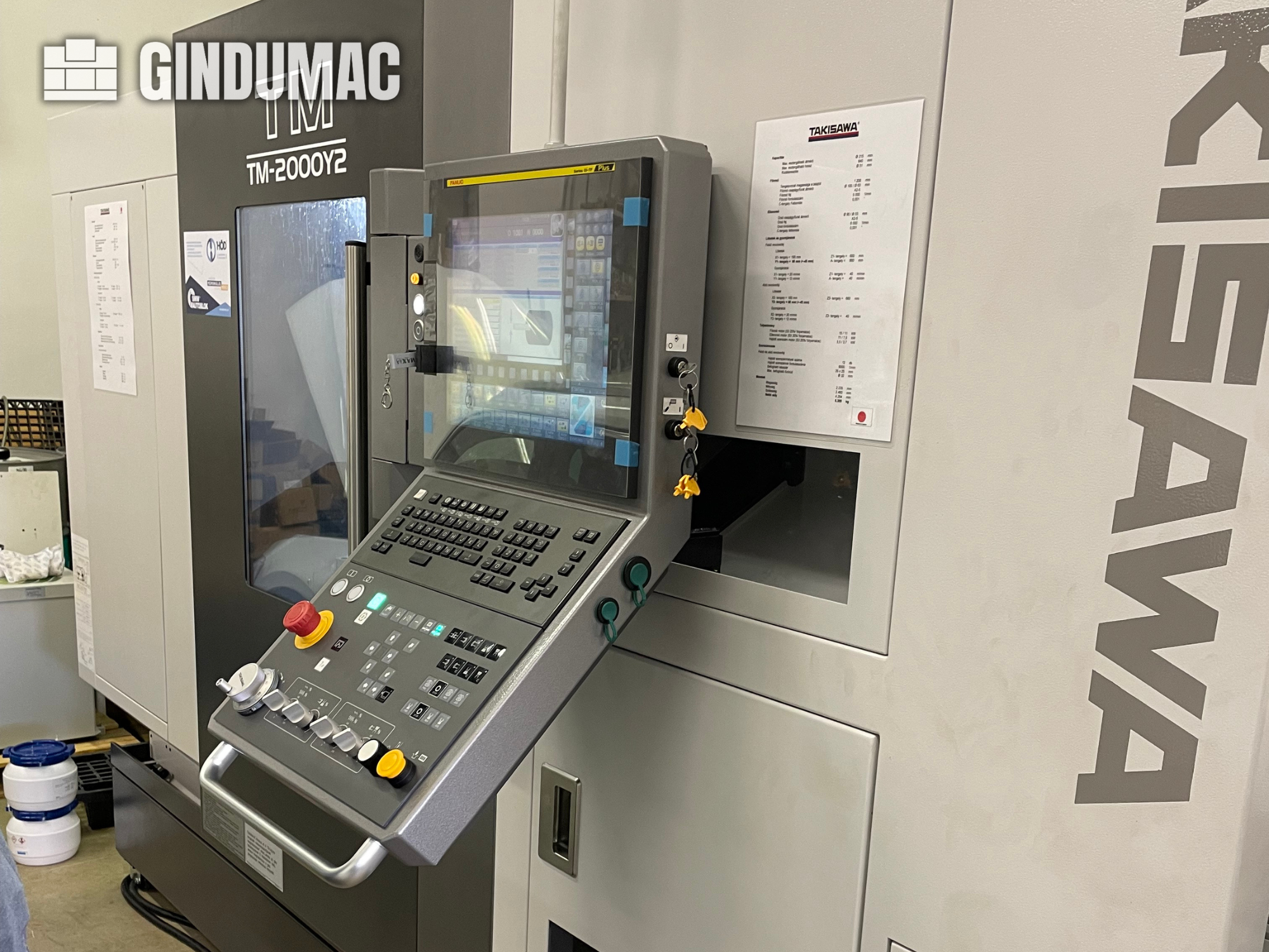 Tour CNC Takisawa TM-2000Y2