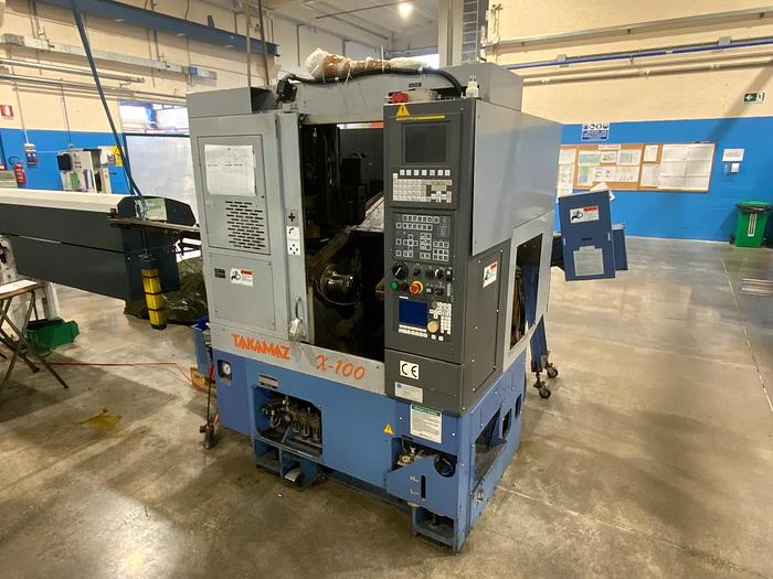 Tour cnc avec outils fixes TAKAMAZ X100 d'occasion