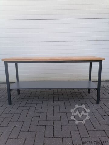 Workbench Work table Packing table Werkbank / Gesamtbreite: 1750 mm / Gesamttiefe: 600 mm / Gesamthöhe: 900 mm