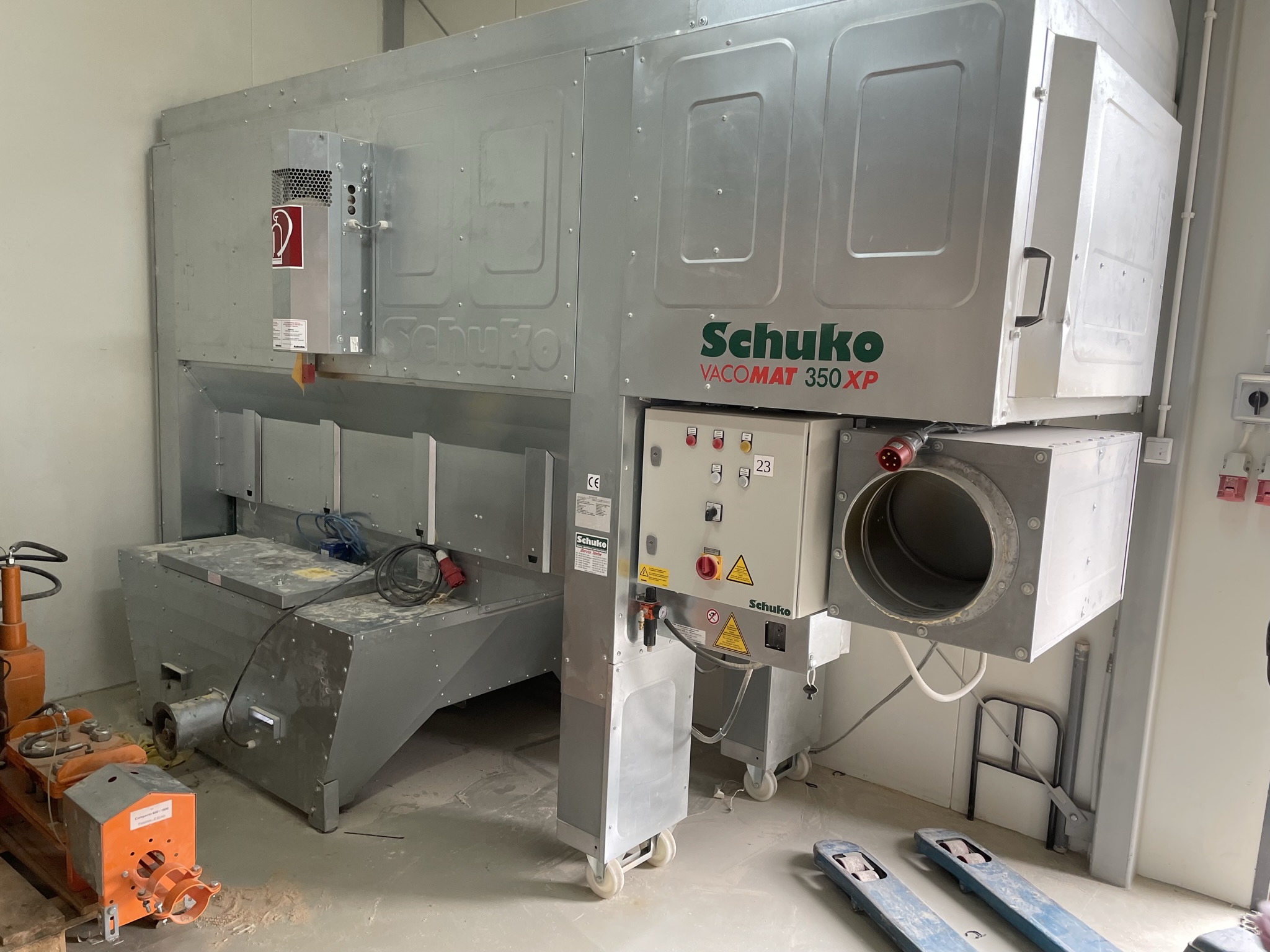 Collecteur de poussière Schuko Vacomat 350 XP