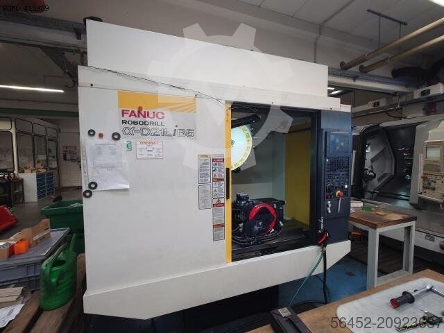 Vertical machining center FANUC ROBODRILL α-D21LiB5