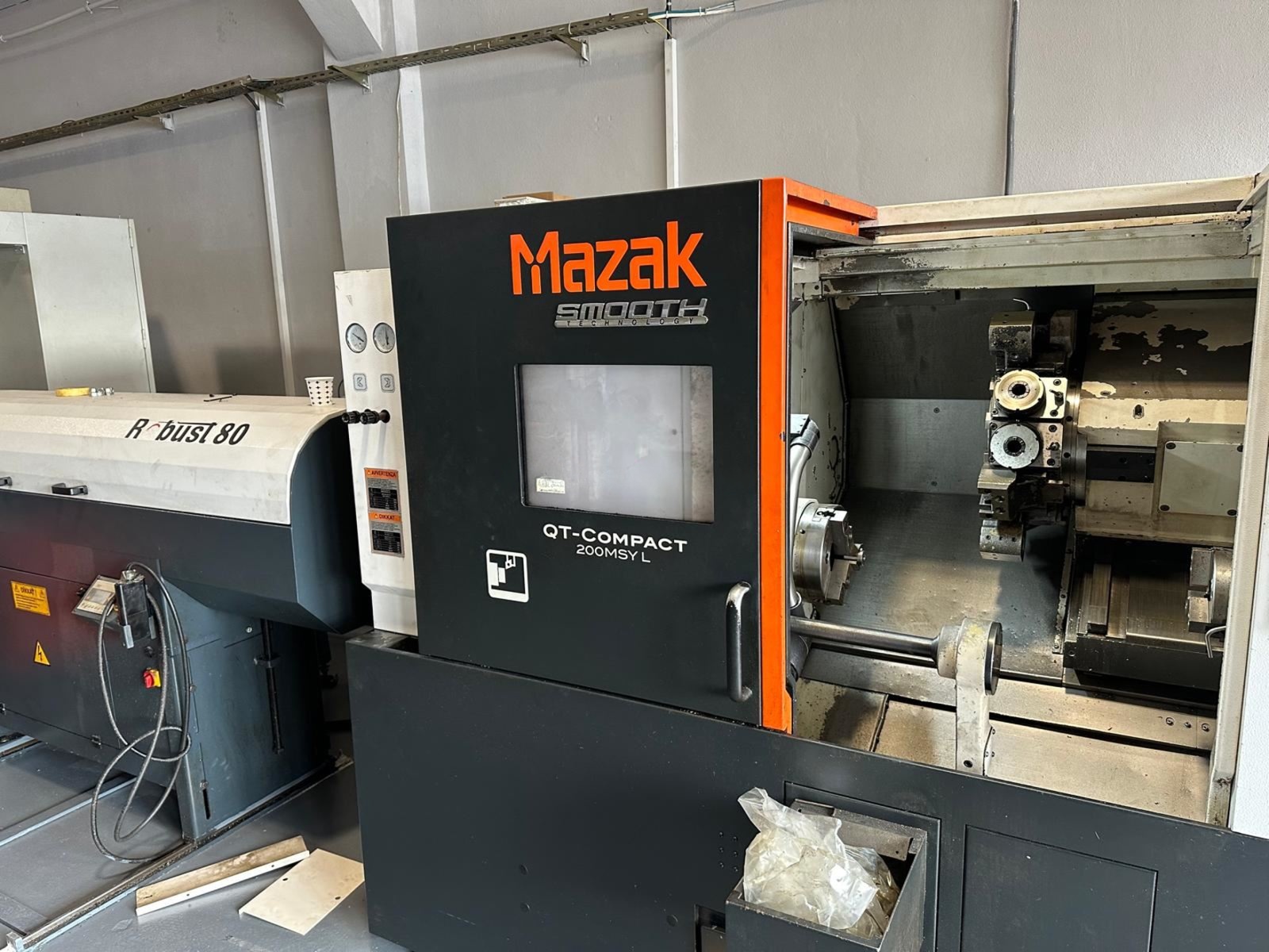 Tour cnc Mazak QT COMPACT 200 MSYL