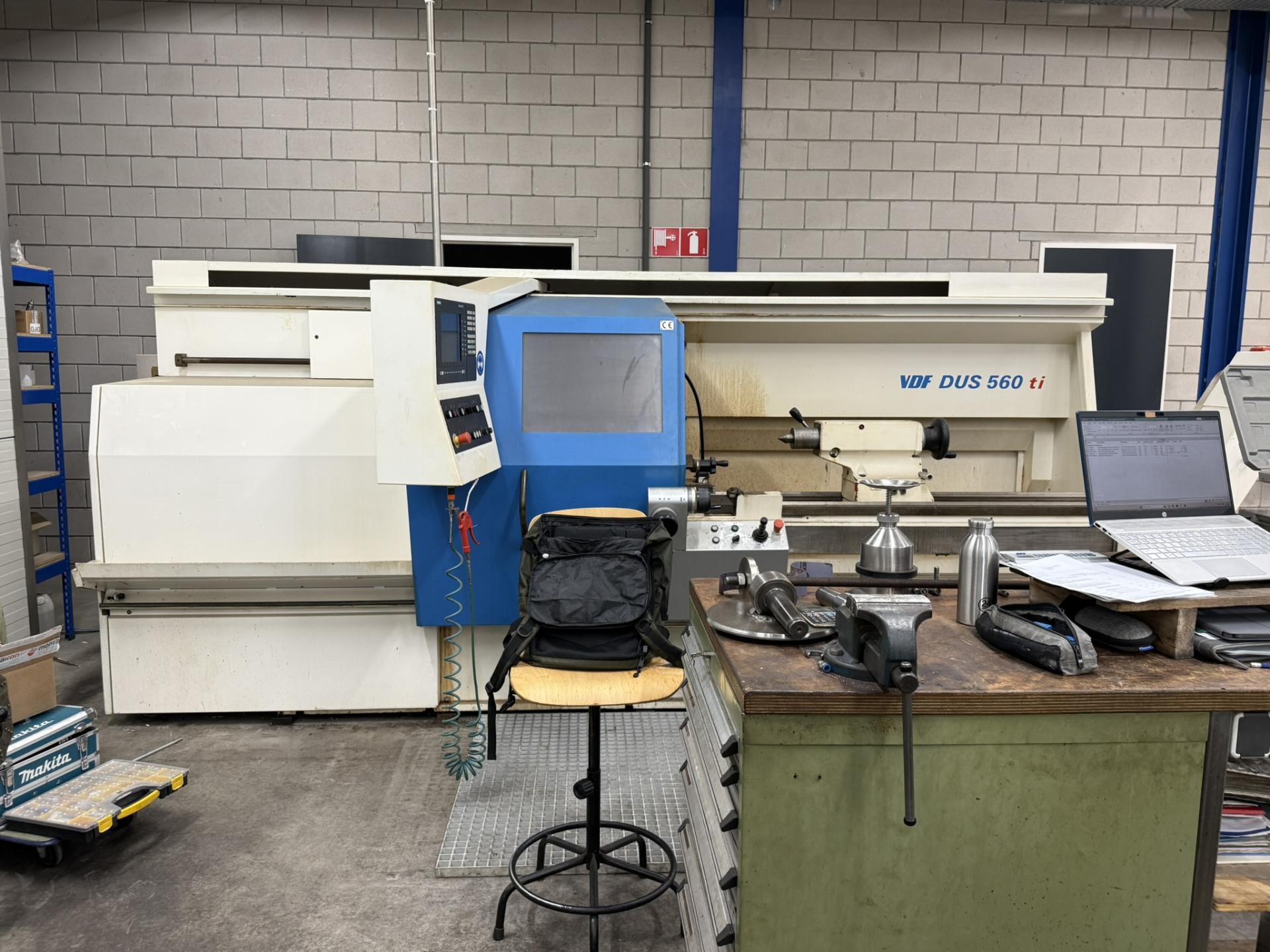 Tour cnc par apprentissage VDF Boehringer DUS 560 Ti d'occasion