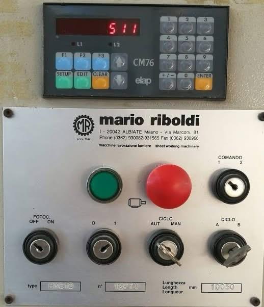 Rouleuse de tôles Stilmec90/Riboldi .