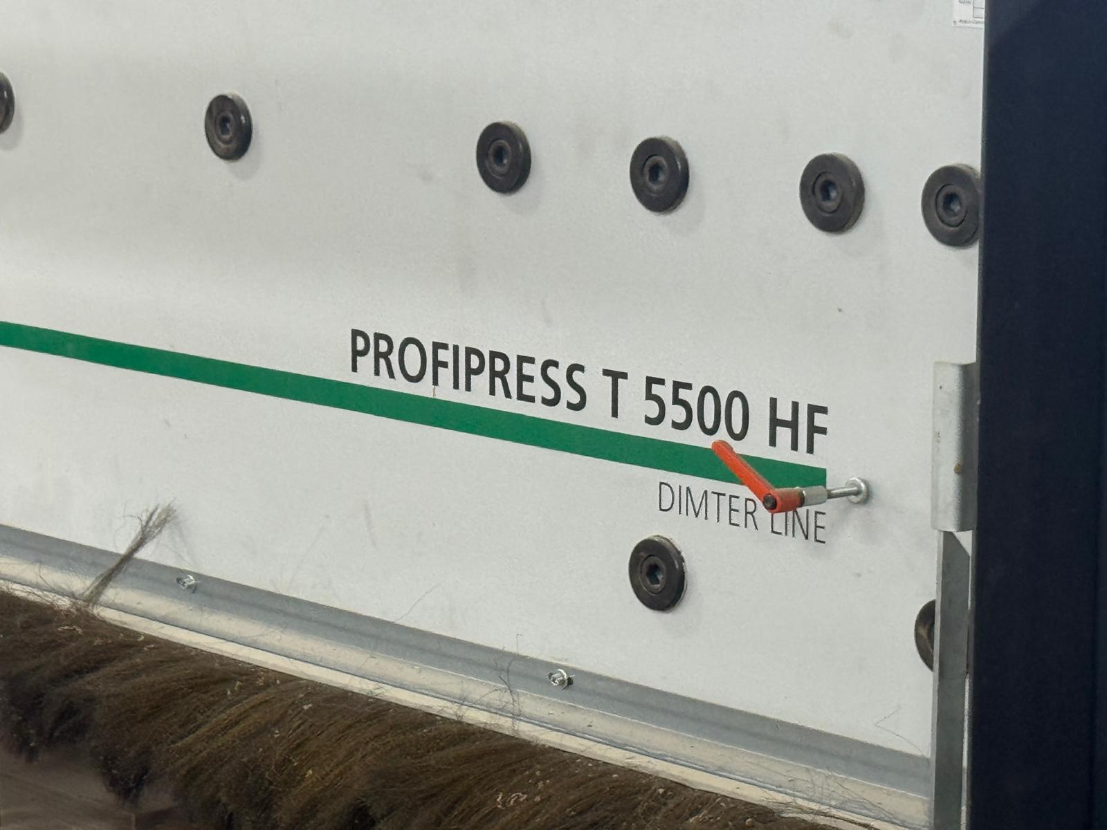 Ligne complète de travail du bois WEINIG DIMTER ProfiPress T 5500 HF complete line