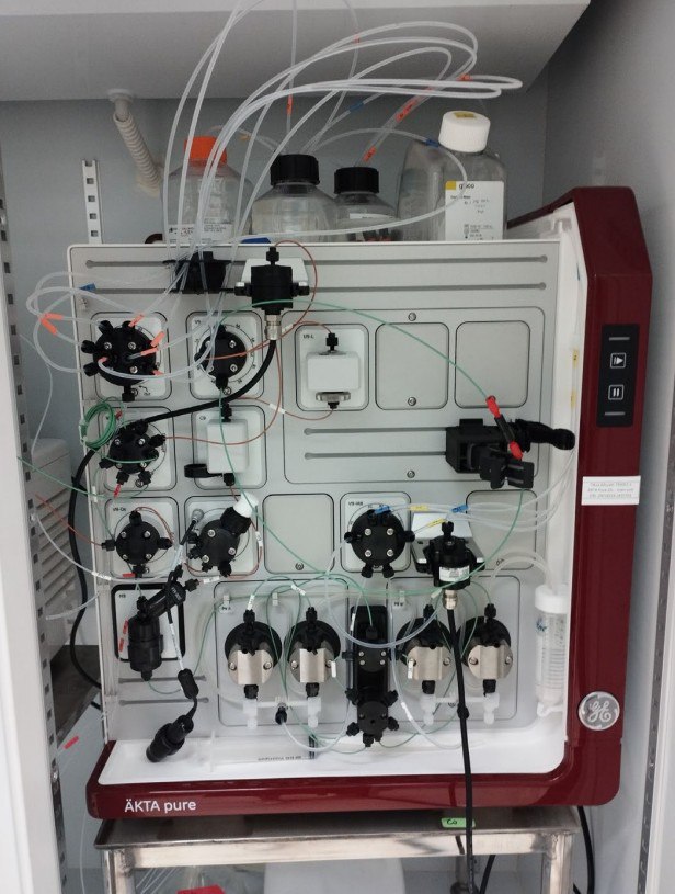 Système de purification des protéines AKTA Pure 25L FPLC avec F9-C, 2018
